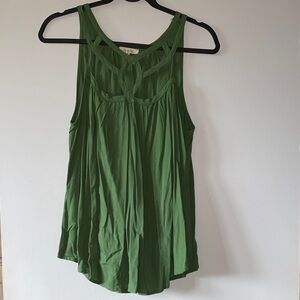 NWOT Vibrant Green Tank Top